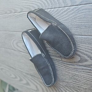 Carro Positano Interland Suede Driving Loafers Mocs Italy Mens 9 EU 42 Grandpa